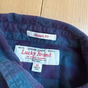 Lucky Brand Plaid Shirt